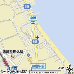 滋賀県大津市和邇中浜周辺の地図