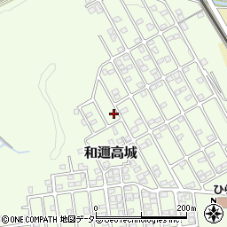 滋賀県大津市和邇高城391-48周辺の地図
