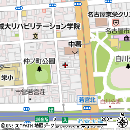 新日本法規出版別館周辺の地図