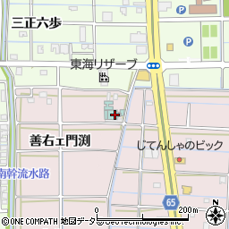 愛知県津島市大坪町折戸7周辺の地図