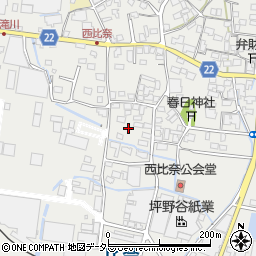 静岡県富士市比奈828周辺の地図