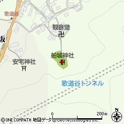 船城神社周辺の地図