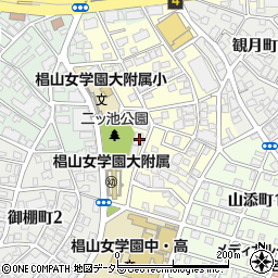 愛知県名古屋市千種区丘上町2丁目23周辺の地図