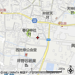 静岡県富士市比奈962周辺の地図