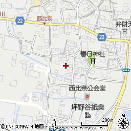 静岡県富士市比奈916周辺の地図