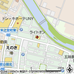 ライトオン富士店周辺の地図