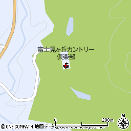 富士見ヶ丘カントリー倶楽部周辺の地図