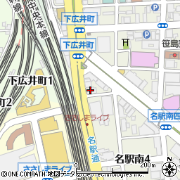 日本通運株式会社　名古屋支店総務周辺の地図