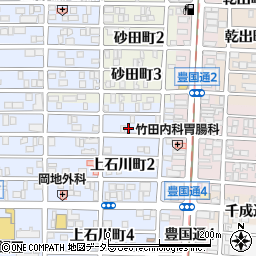 愛知県名古屋市中村区上石川町1丁目42周辺の地図