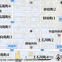 愛知県名古屋市中村区上石川町1丁目52周辺の地図