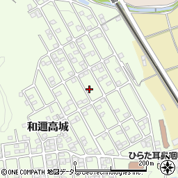 滋賀県大津市和邇高城308-3周辺の地図