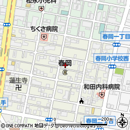 愛知県名古屋市千種区今池南周辺の地図