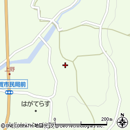 兵庫県宍粟市波賀町上野310周辺の地図