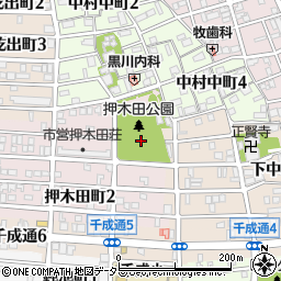 押木田公園周辺の地図