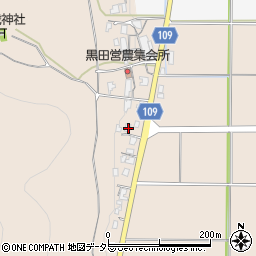 兵庫県丹波市氷上町黒田279-2周辺の地図