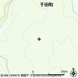 愛知県豊田市千田町（花貝戸）周辺の地図
