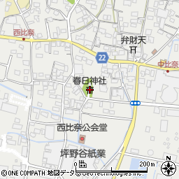 静岡県富士市比奈966周辺の地図
