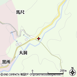 愛知県豊田市千田町馬尺周辺の地図