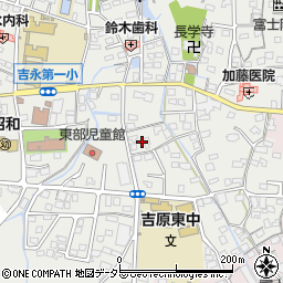 静岡県富士市比奈1459周辺の地図