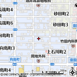 愛知県名古屋市中村区上石川町1丁目19周辺の地図