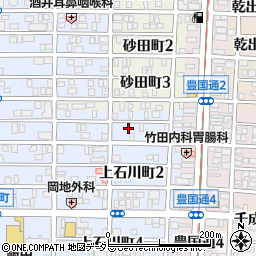 愛知県名古屋市中村区上石川町1丁目27周辺の地図