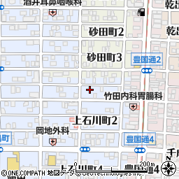 愛知県名古屋市中村区上石川町1丁目26周辺の地図