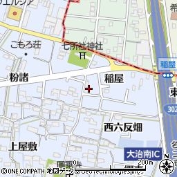 愛知県名古屋市中川区富田町大字千音寺周辺の地図