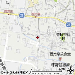 静岡県富士市比奈825周辺の地図