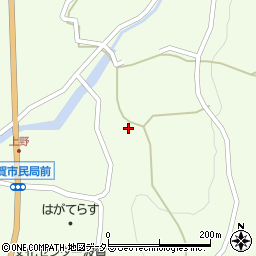 兵庫県宍粟市波賀町上野310-1周辺の地図