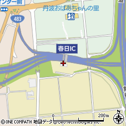 西日本高速道路株式会社　関西支社春日料金所周辺の地図