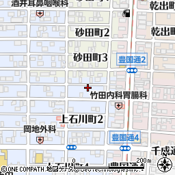 愛知県名古屋市中村区上石川町1丁目30周辺の地図