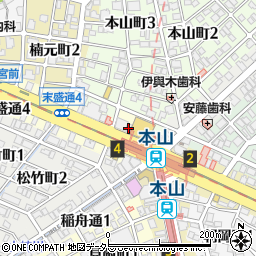 本山総合法律事務所周辺の地図