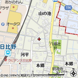 佐藤土建宿舎周辺の地図