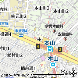 三井住友銀行本山支店 ＡＴＭ周辺の地図
