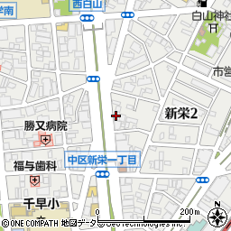 中央染薬化研株式会社周辺の地図
