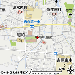 静岡県富士市比奈155周辺の地図