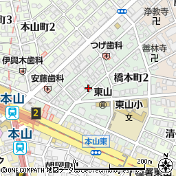 リパーク橋本町１丁目第２駐車場周辺の地図