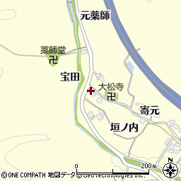 愛知県豊田市加納町垣ノ内18周辺の地図