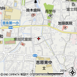 静岡県富士市比奈1458周辺の地図