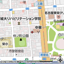 三蔵学園　事務局周辺の地図