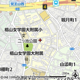 愛知県名古屋市千種区丘上町2丁目3周辺の地図