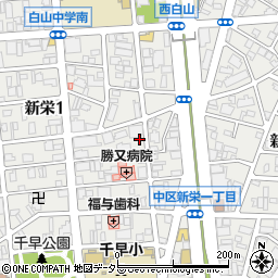 文化交通株式会社　配車室周辺の地図