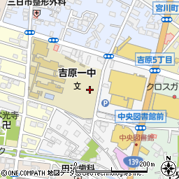 静岡県富士市永田北町周辺の地図