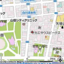 トルコ総領事館（名古屋）周辺の地図