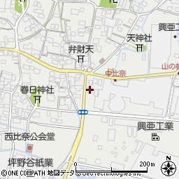 静岡県富士市比奈192周辺の地図