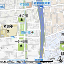 愛知県名古屋市名東区亀の井3丁目197周辺の地図