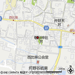静岡県富士市比奈902周辺の地図