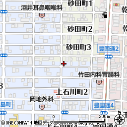 愛知県名古屋市中村区上石川町1丁目8周辺の地図