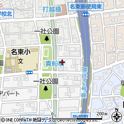 愛知県名古屋市名東区亀の井3丁目196周辺の地図