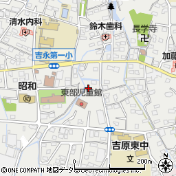 静岡県富士市比奈104周辺の地図